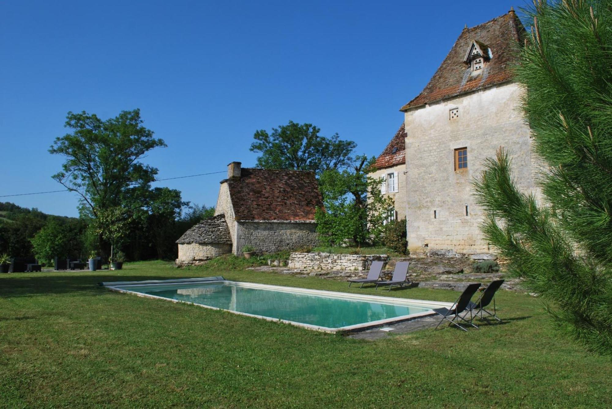 La Ferme De Roquedure Hotel Montfaucon  Bagian luar foto